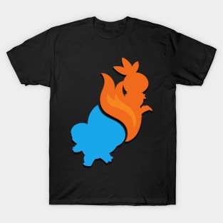 TEAM FIREWATER Symbol (From Monster Mystery Dungeon: Red Rescue Team) T-Shirt